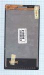 Модуль (матрица + тачскрин) для Lenovo Tab 2 A7-10 черный, Диагональ 7, 1024х600 (WSVGA)