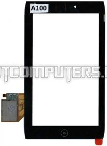 Сенсорное стекло (тачскрин) для планшета Acer Iconia Tab A100, A101 черный