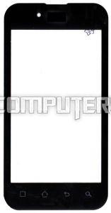Сенсорное стекло (тачскрин) 4", для LG Optimus Black P970 черное, 800x480 (WVGA)