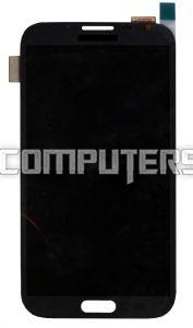 Модуль (матрица + тачскрин) для смартфона Samsung Galaxy Note 2 GT-N7100 черный