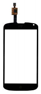 Сенсорное стекло (тачскрин) 4.7", для LG Nexus 4 для LG E960, черный