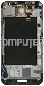 Модуль (матрица + тачскрин), 5.5", для LG OPTIMUS G PRO E980 E985 F240L/K/S с рамкой черный, 1920x1080 (Full HD)