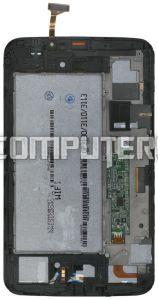 Модуль (матрица + тачскрин), 7", для Samsung Galaxy Tab 3 7.0 P3210 SM-T210 белый с рамкой, 1024х600 (WSVGA)