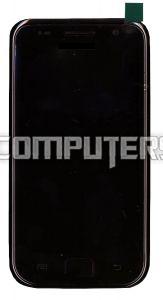 Модуль (матрица + тачскрин), 4", full set для Samsung Galaxy S I9000 черный, 800x480 (WVGA)