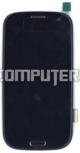 Модуль (матрица + тачскрин), 4.8", full set для Samsung Galaxy S3 I9300 черный black, 1280x720 (SD+)