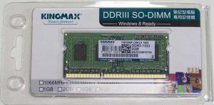 Модуль памяти Kingmax, FSFE85F-C8KL9 NEE, DDR3- 2GB, 1333МГц (PC3-10600), SO-DIMM, Ret