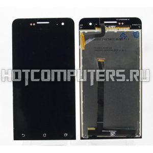 Модуль (матрица + тачскрин) для смартфона Asus ZenFone 5 A500CG, A500KL, A501CG черный