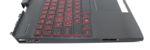 Клавиатура для ноутбука HP Omen 15-DC топкейс, черный, ver.1