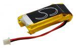Аккумуляторная батарея CameronSino CS-SDC37SL для ошейника Dogtra EF3000, iQ Plus, p/n: BP37F, BP37R (AE562438P6H) 300mah