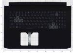 Клавиатура для ноутбука Acer Nitro 5 AN517-41 черная топ-панель с подсветкой (узкий шлейф)