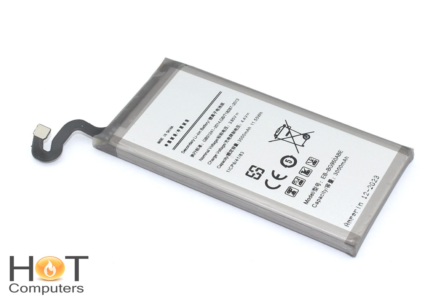 Аккумулятор (батарея) Amperin EB-BG950ABE для Samsung Galaxy S8 SM-G950